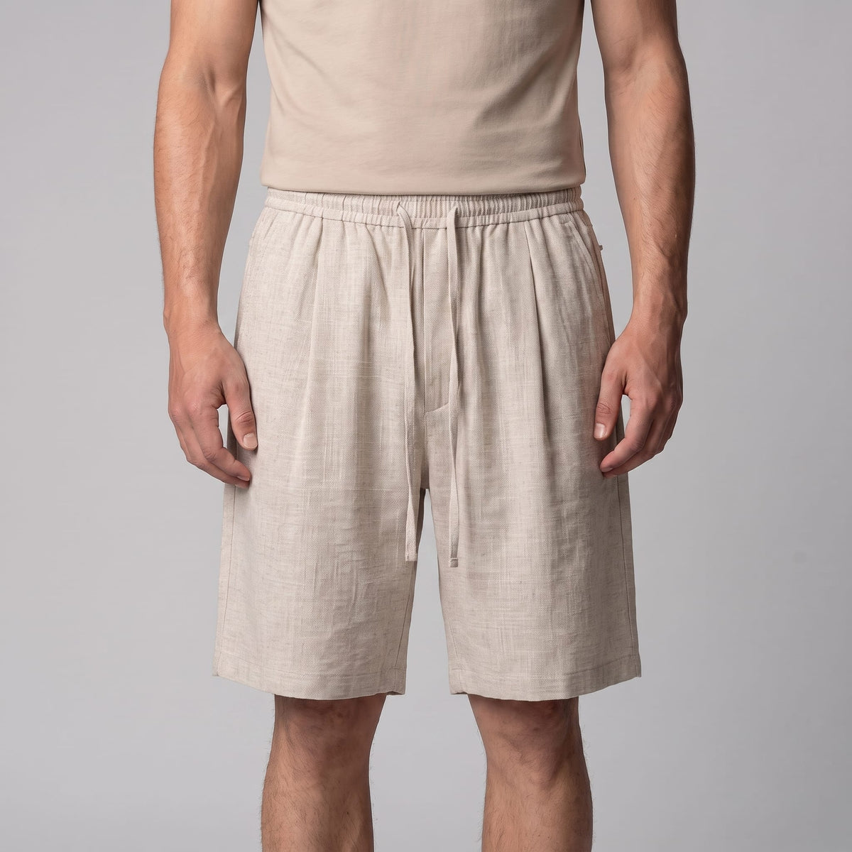 Gilmore Relaxed Fit Drawstring Shorts_7