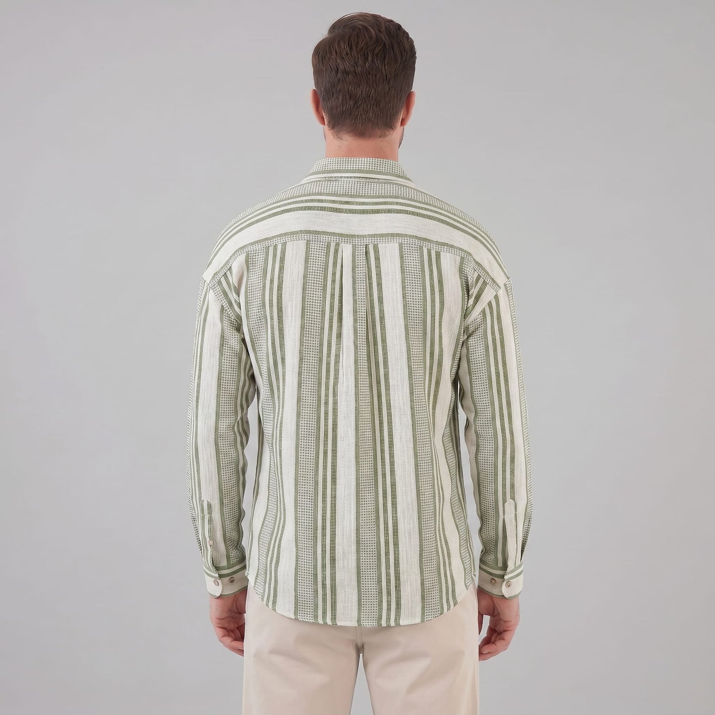 Nolan Linen Blend Striped Button Down Shirt_4