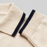 Zeke Tipped Collar Knit Polo Shirt