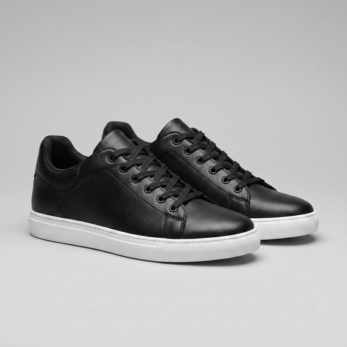 Walton Faux Leather Court Sneakers_1