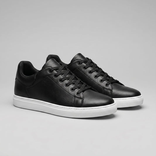 Walton Faux Leather Court Sneakers_1