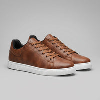 Walton Faux Leather Court Sneakers