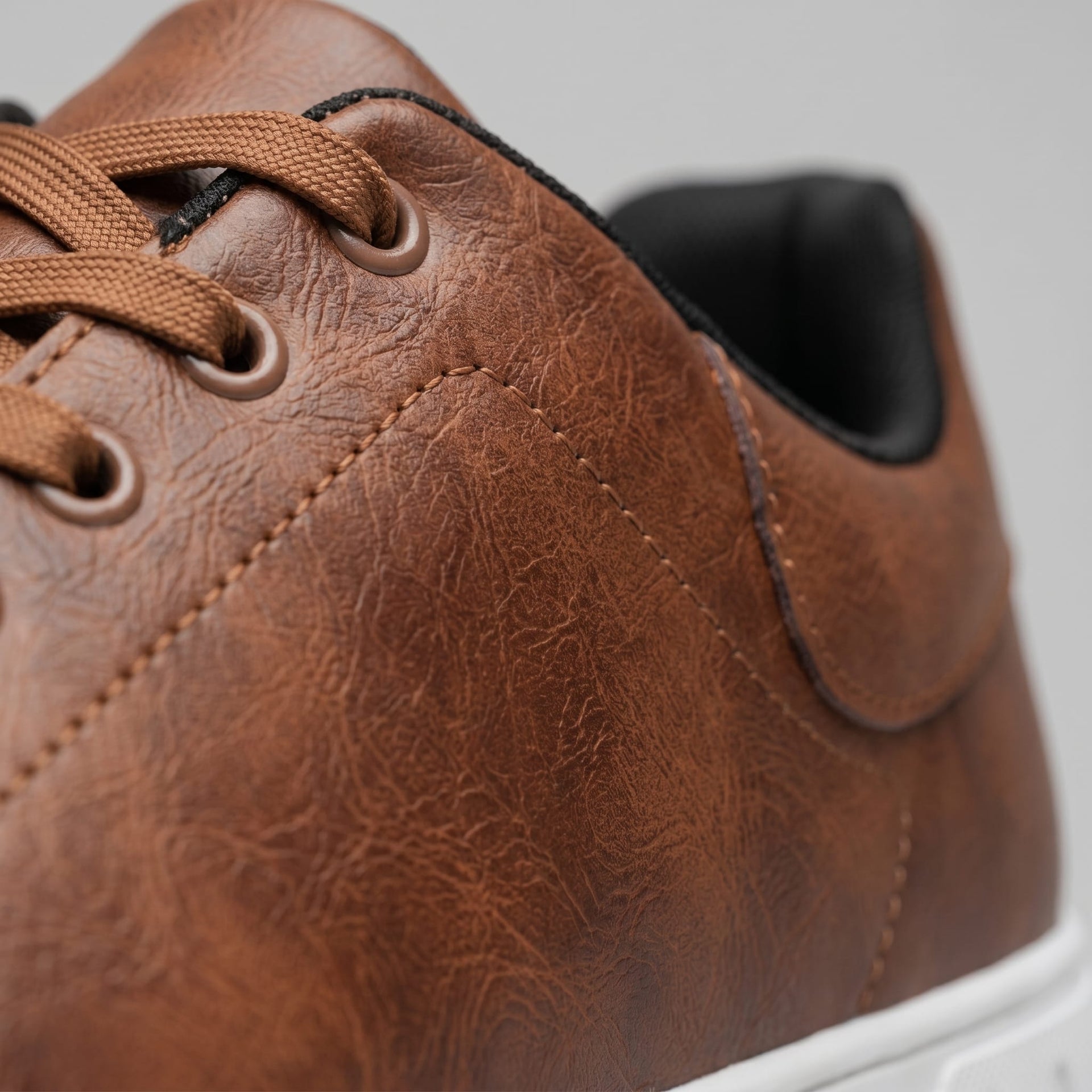 Walton Faux Leather Court Sneakers