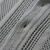 Oakes Open Knit Camp Collar Shirt