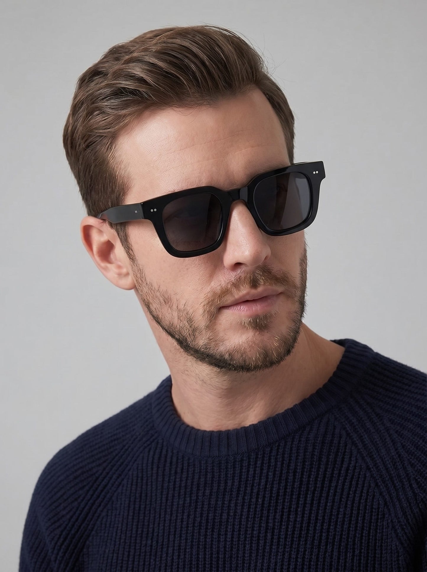 Willoughby Dark Lens Square Sunglasses_7