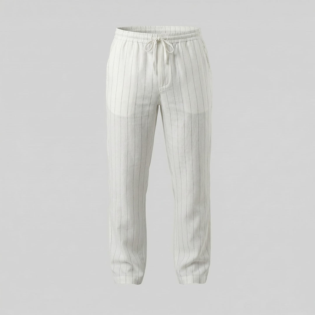 Colton Striped Linen Pants