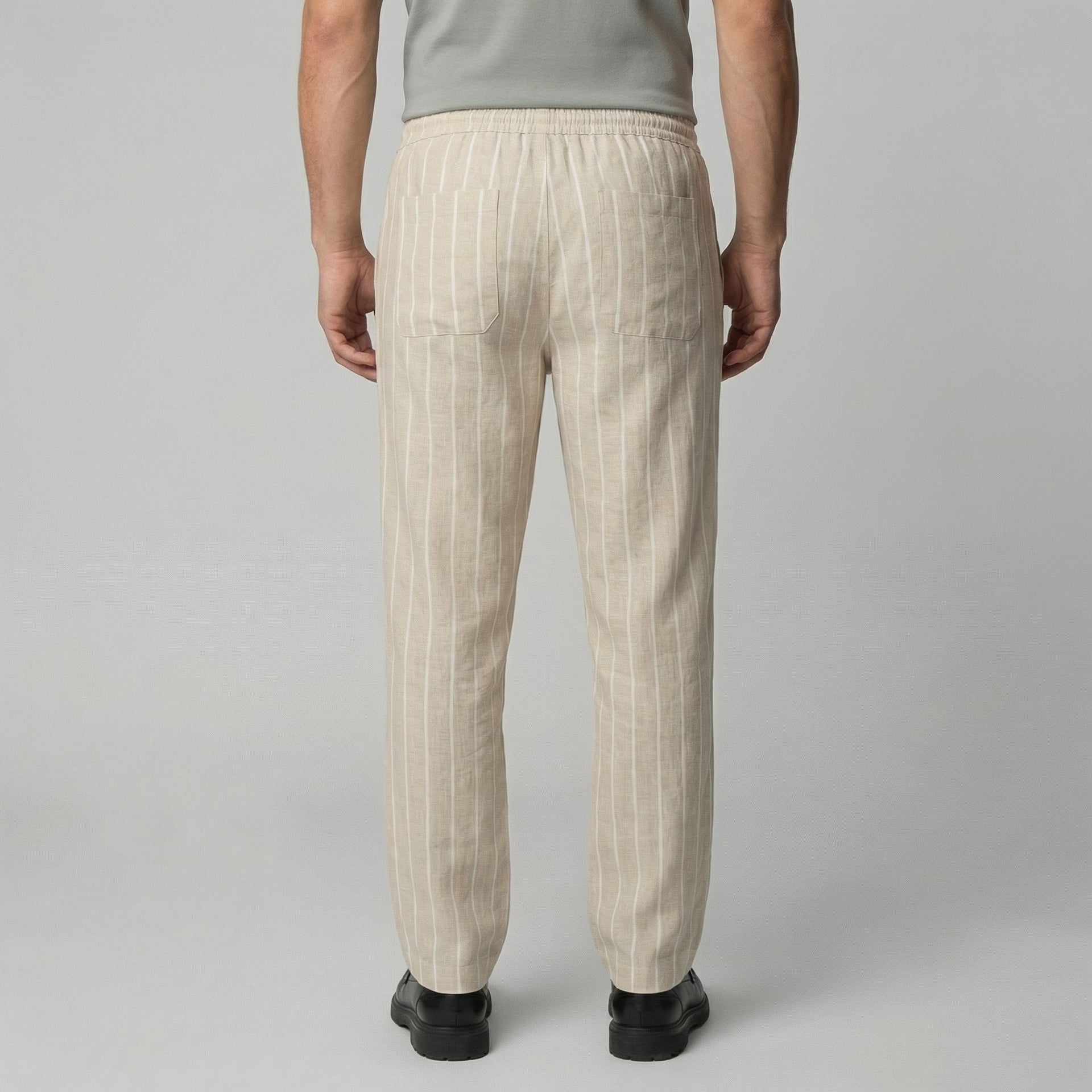 Colton Striped Linen Pants