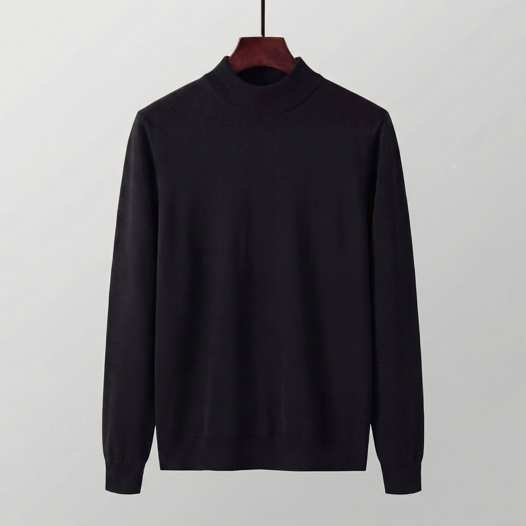 Huxley Wool Blend Mock Neck Sweater