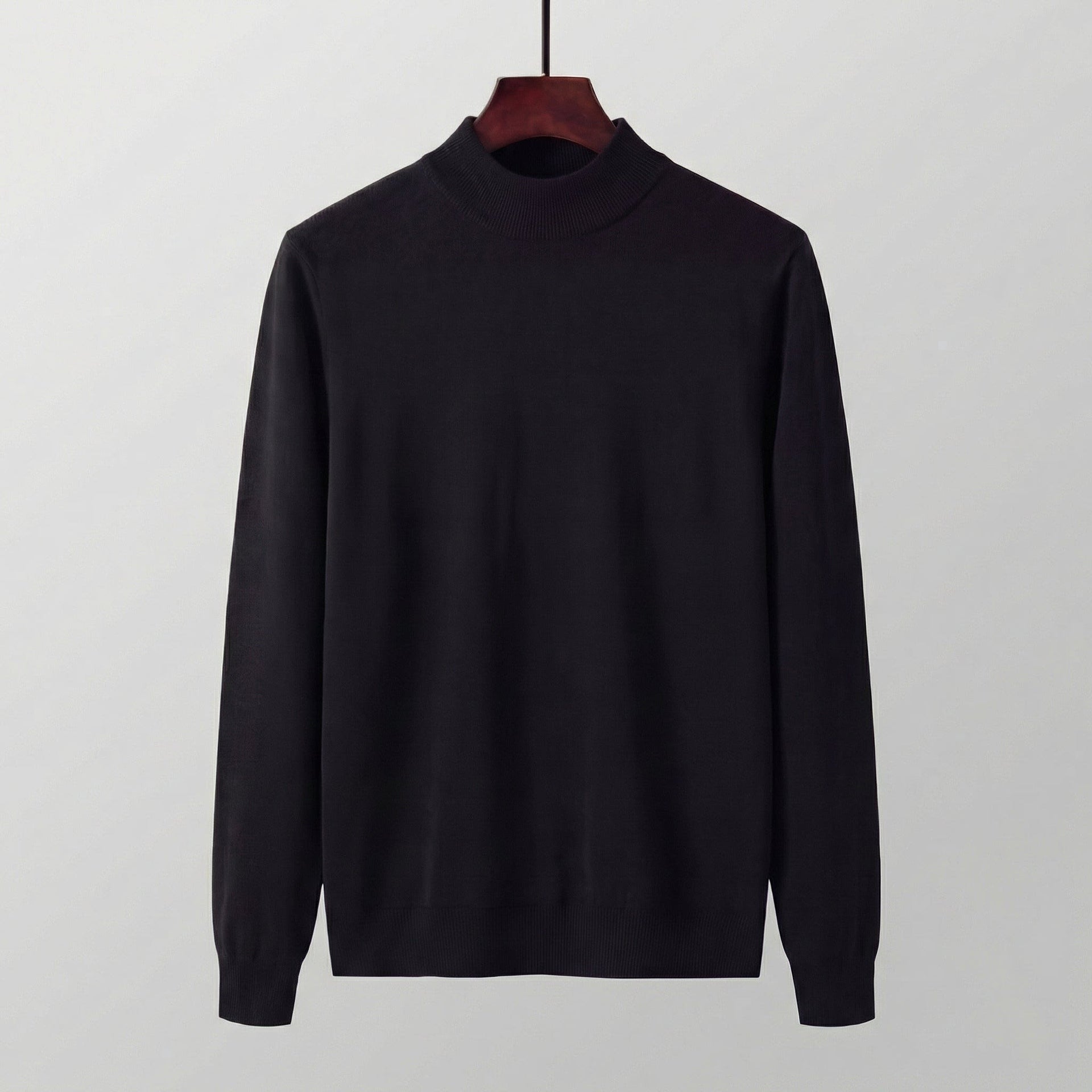Huxley Wool Blend Mock Neck Sweater