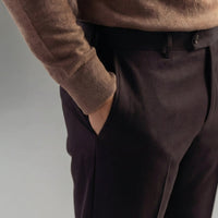 Huxley Wool Blend Mock Neck Sweater
