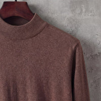 Huxley Wool Blend Mock Neck Sweater