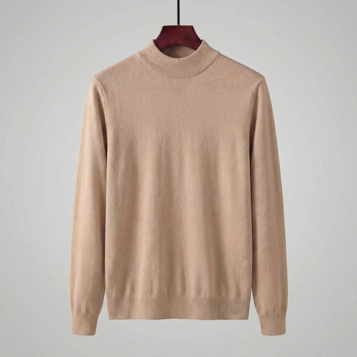 Huxley Wool Blend Mock Neck Sweater