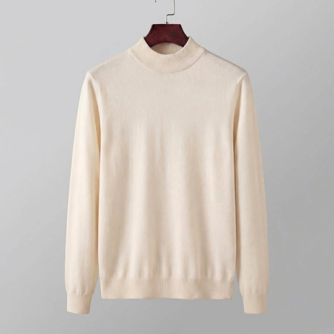 Huxley Wool Blend Mock Neck Sweater
