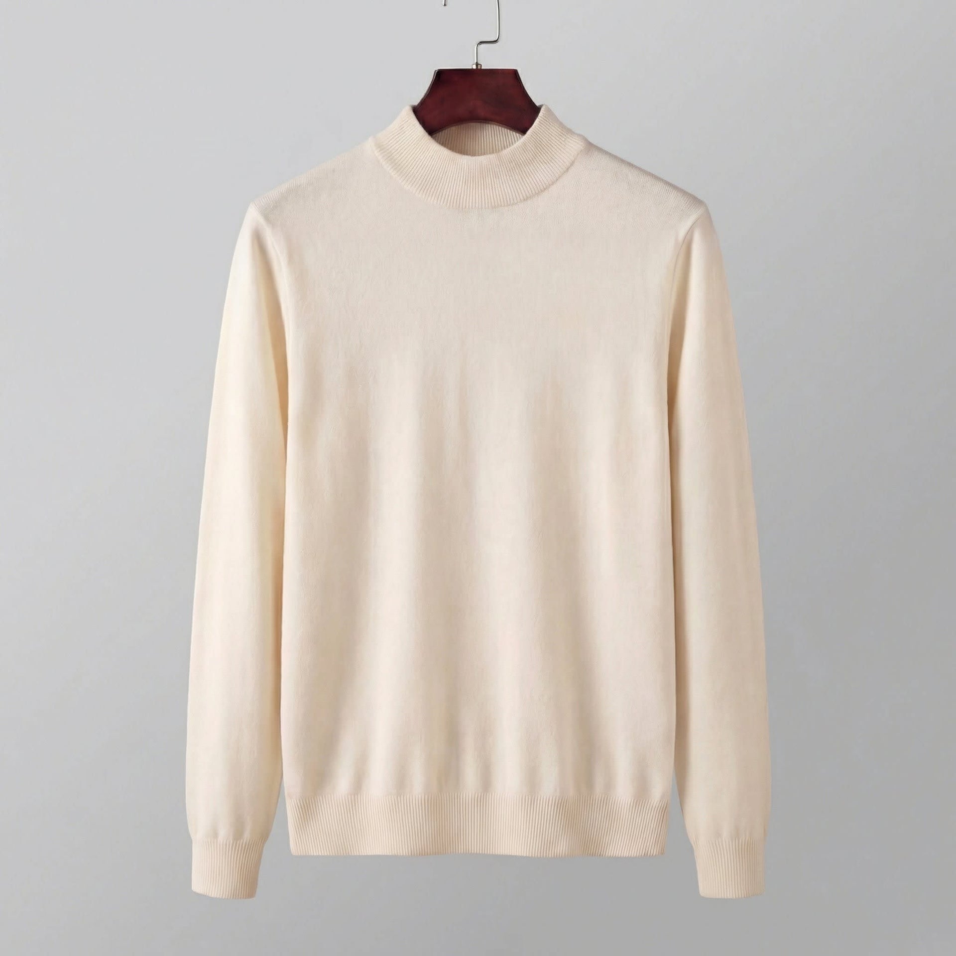 Huxley Wool Blend Mock Neck Sweater