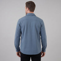 Keller Brushed Cotton Blend Overshirt