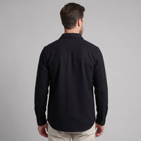 Keller Brushed Cotton Blend Overshirt