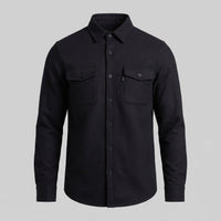 Keller Brushed Cotton Blend Overshirt