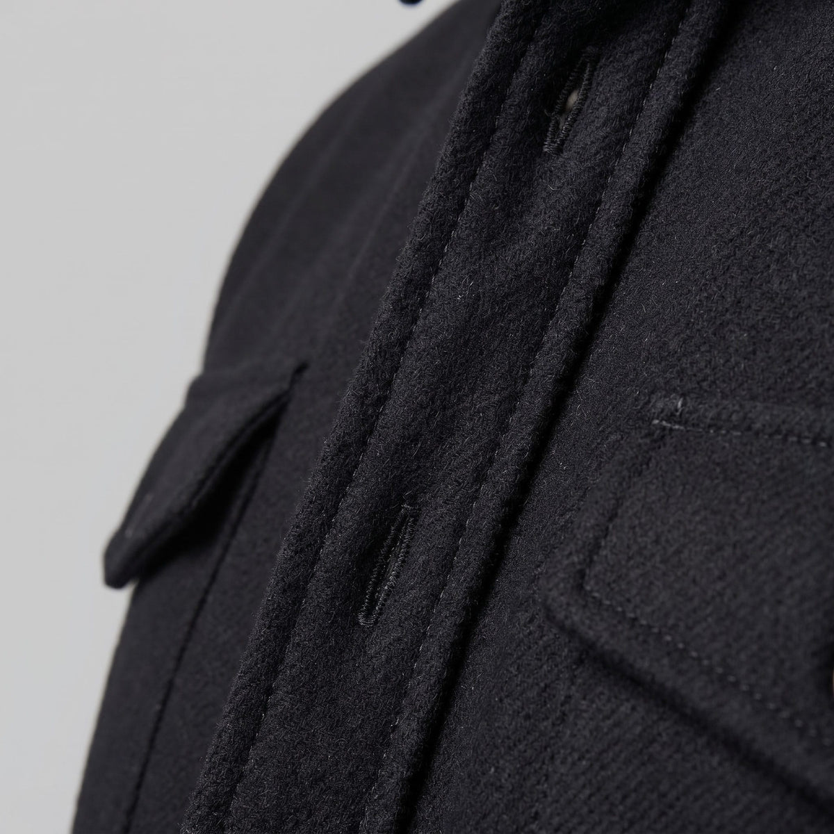 Keller Brushed Cotton Blend Overshirt