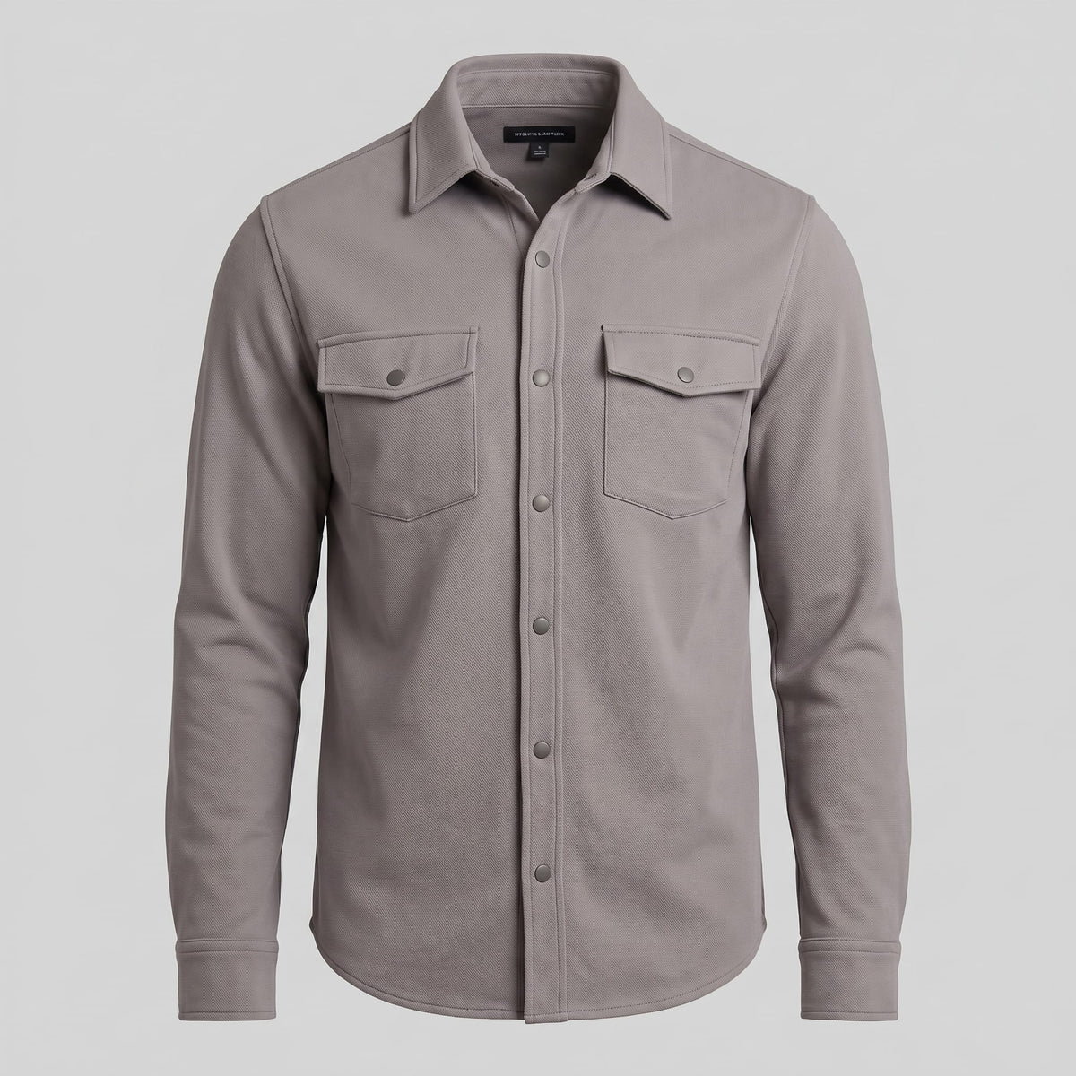 Keller Brushed Cotton Blend Overshirt