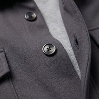Keller Brushed Cotton Blend Overshirt