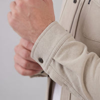 Keller Brushed Cotton Blend Overshirt