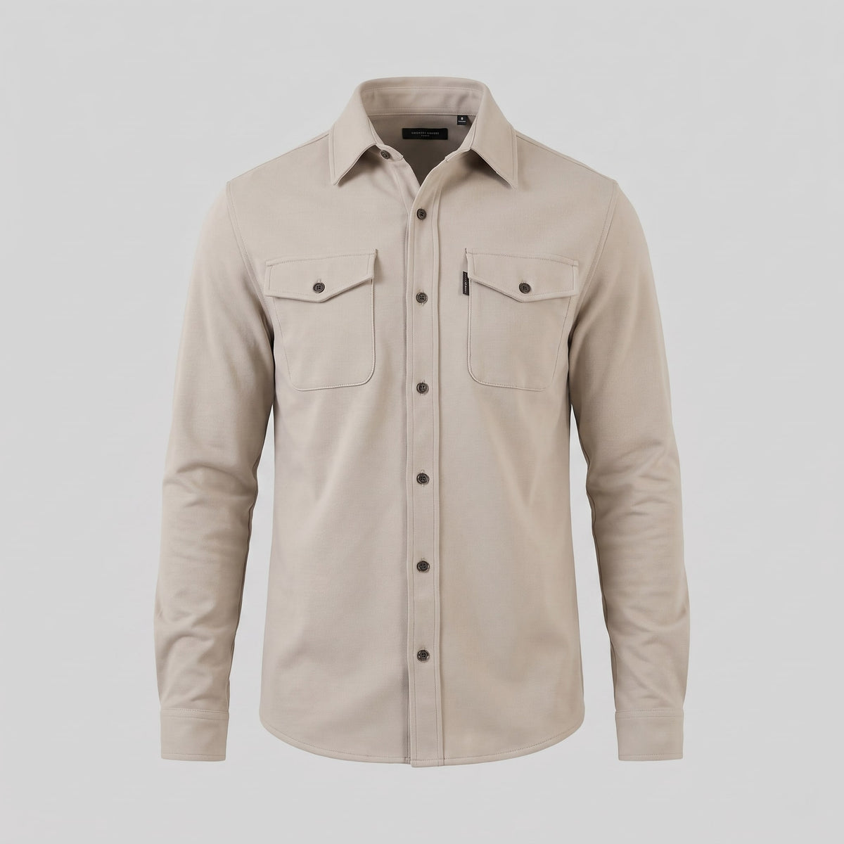 Keller Brushed Cotton Blend Overshirt_9