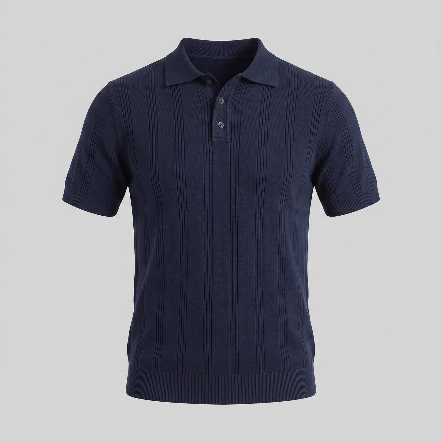 Adler Vertical Stripe Knit Polo_10
