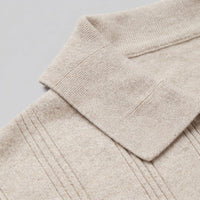 Adler Vertical Stripe Knit Polo