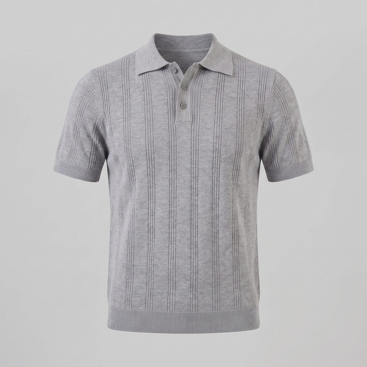 Adler Vertical Stripe Knit Polo_5