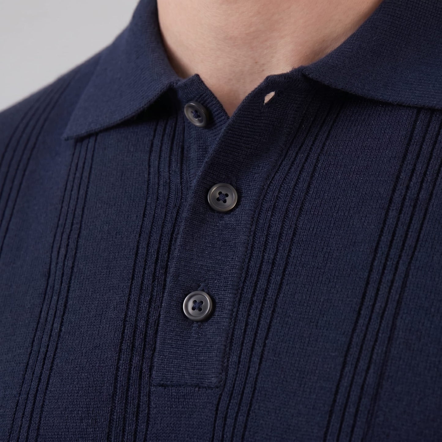 Adler Vertical Stripe Knit Polo_9