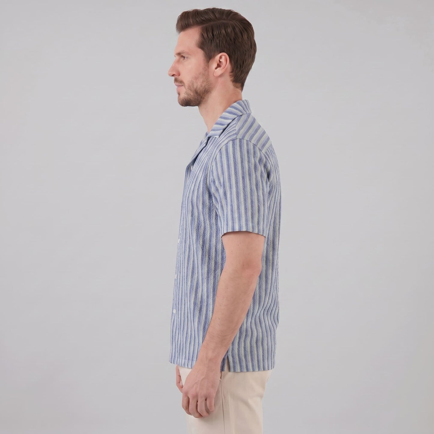 Orion Striped Knit Camp Collar Shirt_8