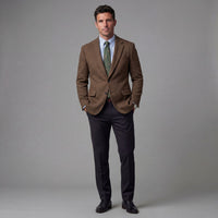Grayson Retro Herringbone Blazer