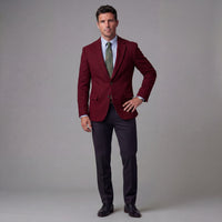 Grayson Retro Herringbone Blazer