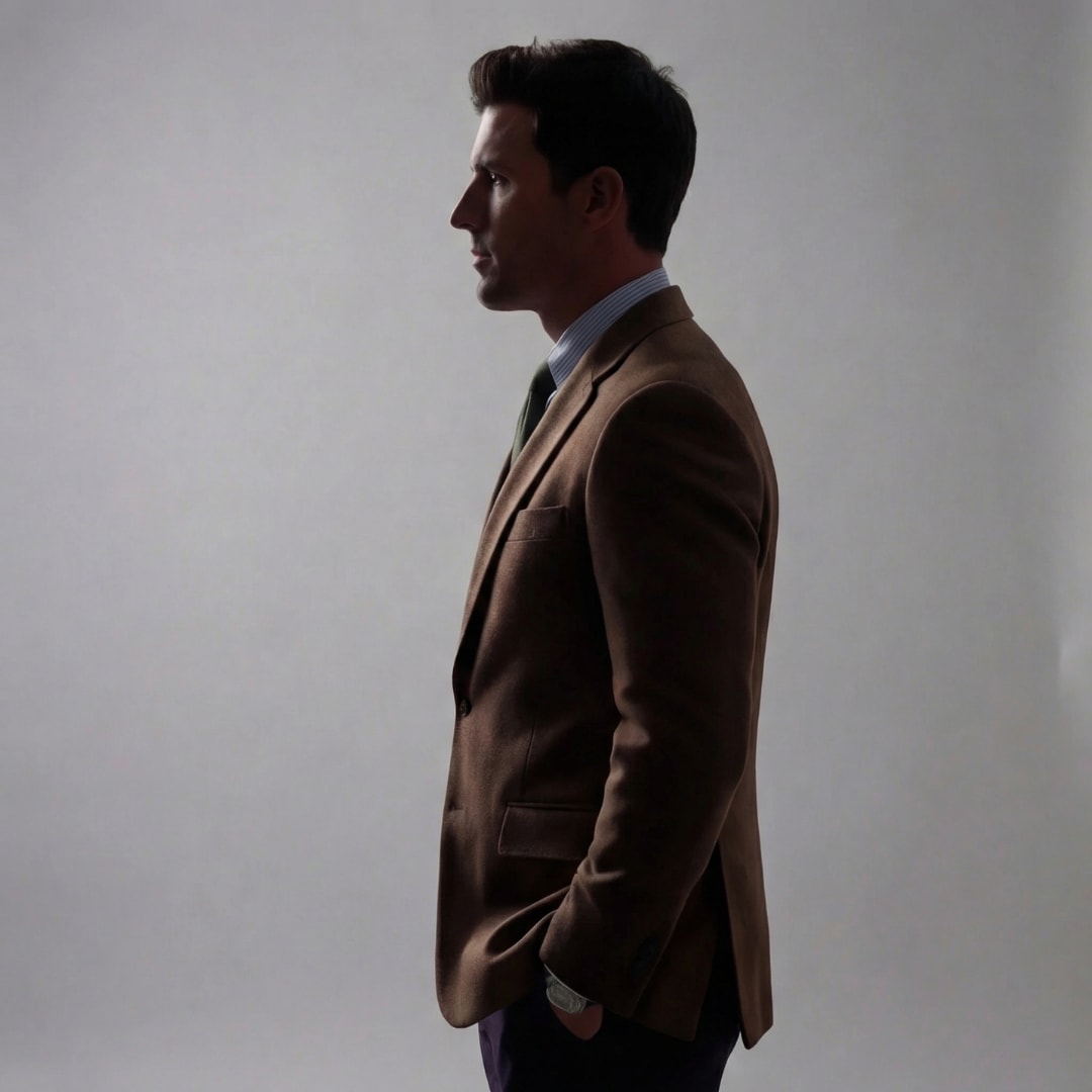 Grayson Retro Herringbone Blazer_4