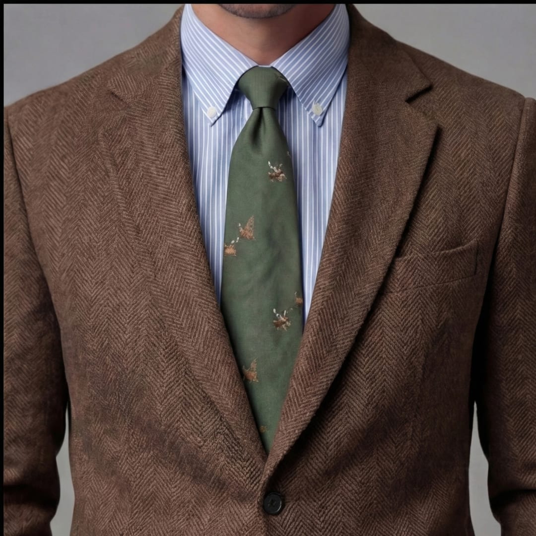 Grayson Retro Herringbone Blazer_6