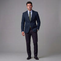 Grayson Retro Herringbone Blazer