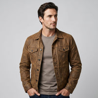 Kenyon Distressed Trucker Jacket