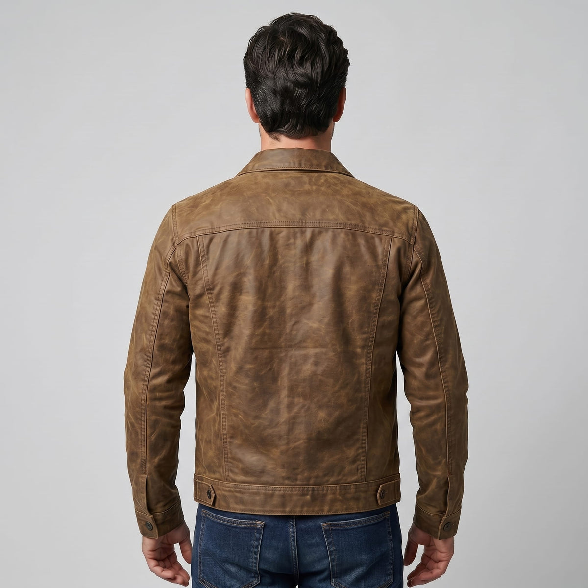 Kenyon Distressed Trucker Jacket