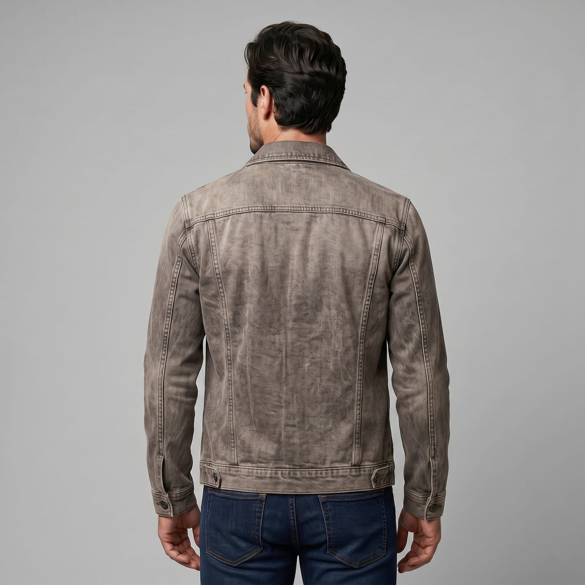 Kenyon Distressed Trucker Jacket