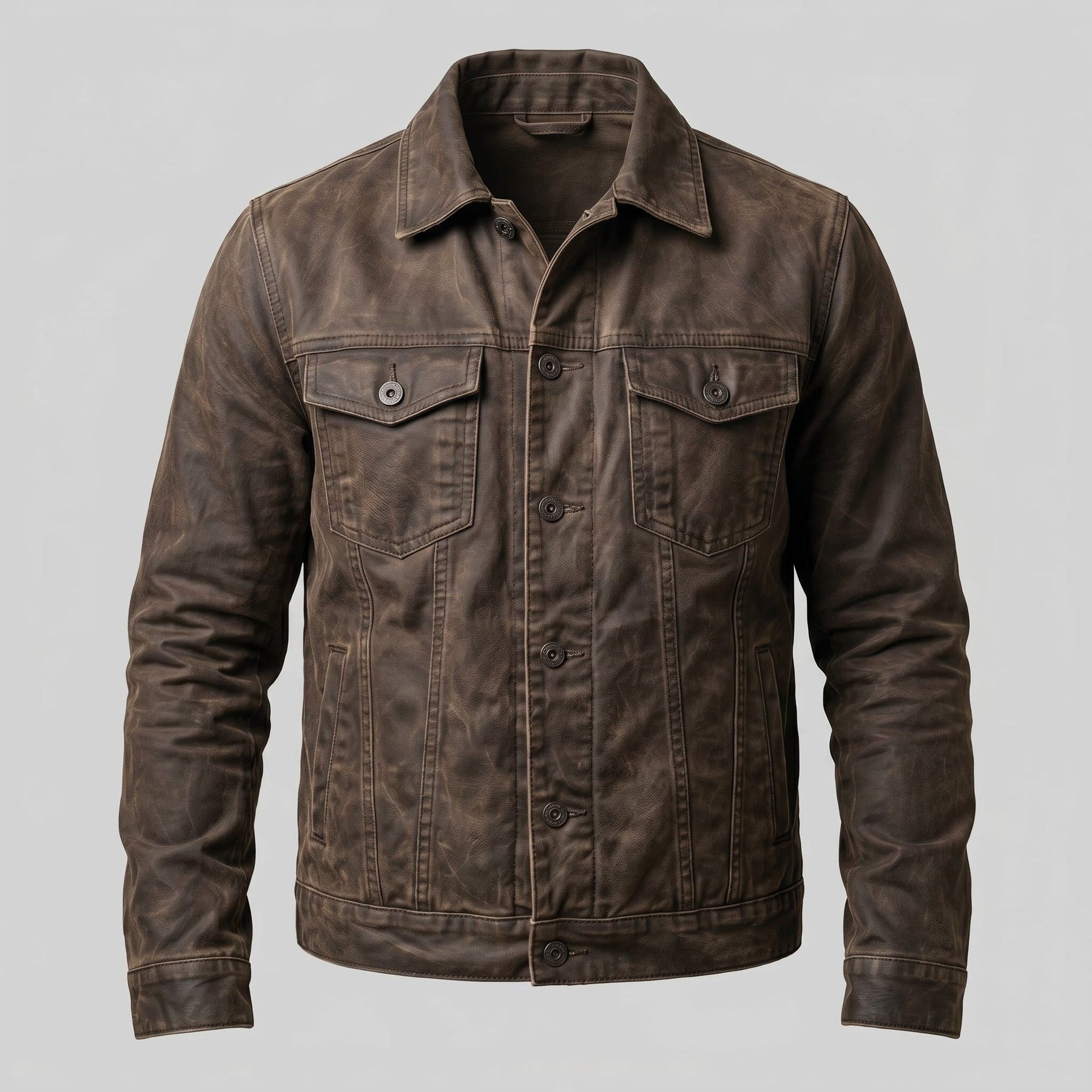 Kenyon Distressed Trucker Jacket