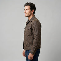 Kenyon Distressed Trucker Jacket