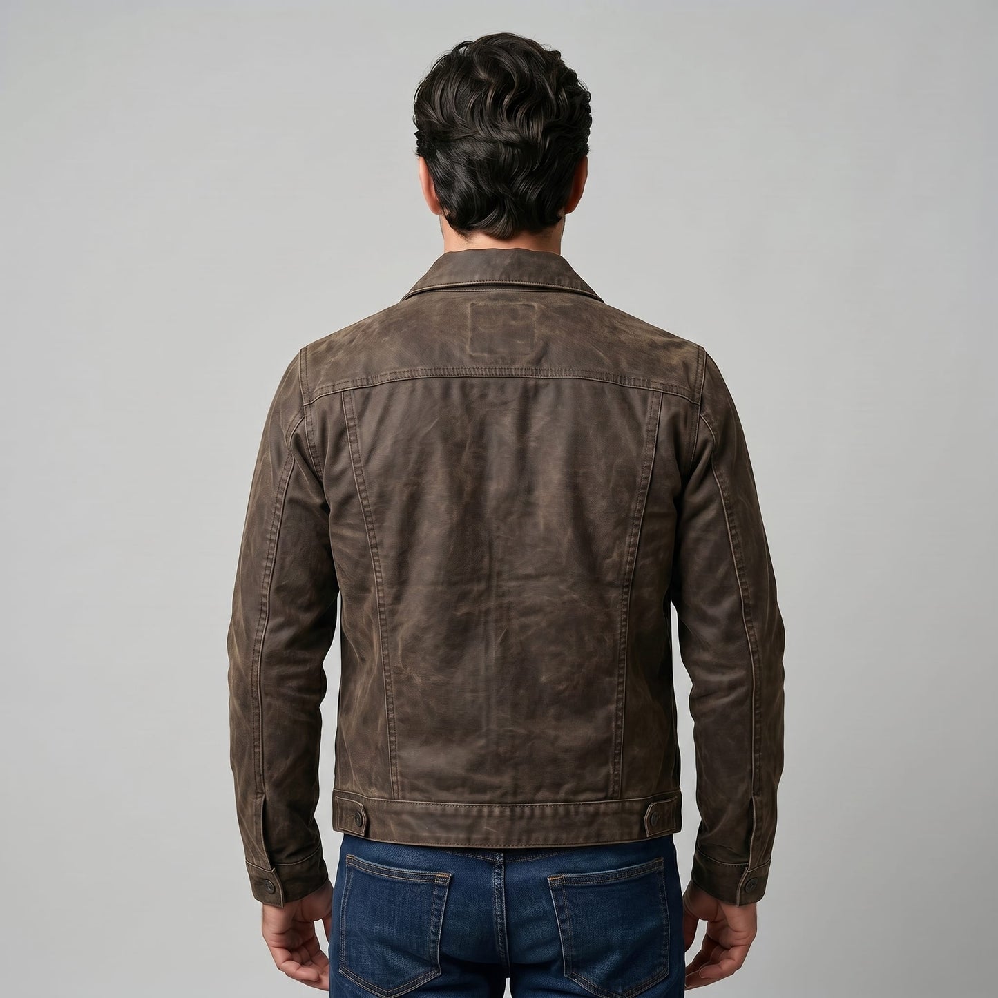 Kenyon Distressed Trucker Jacket_9