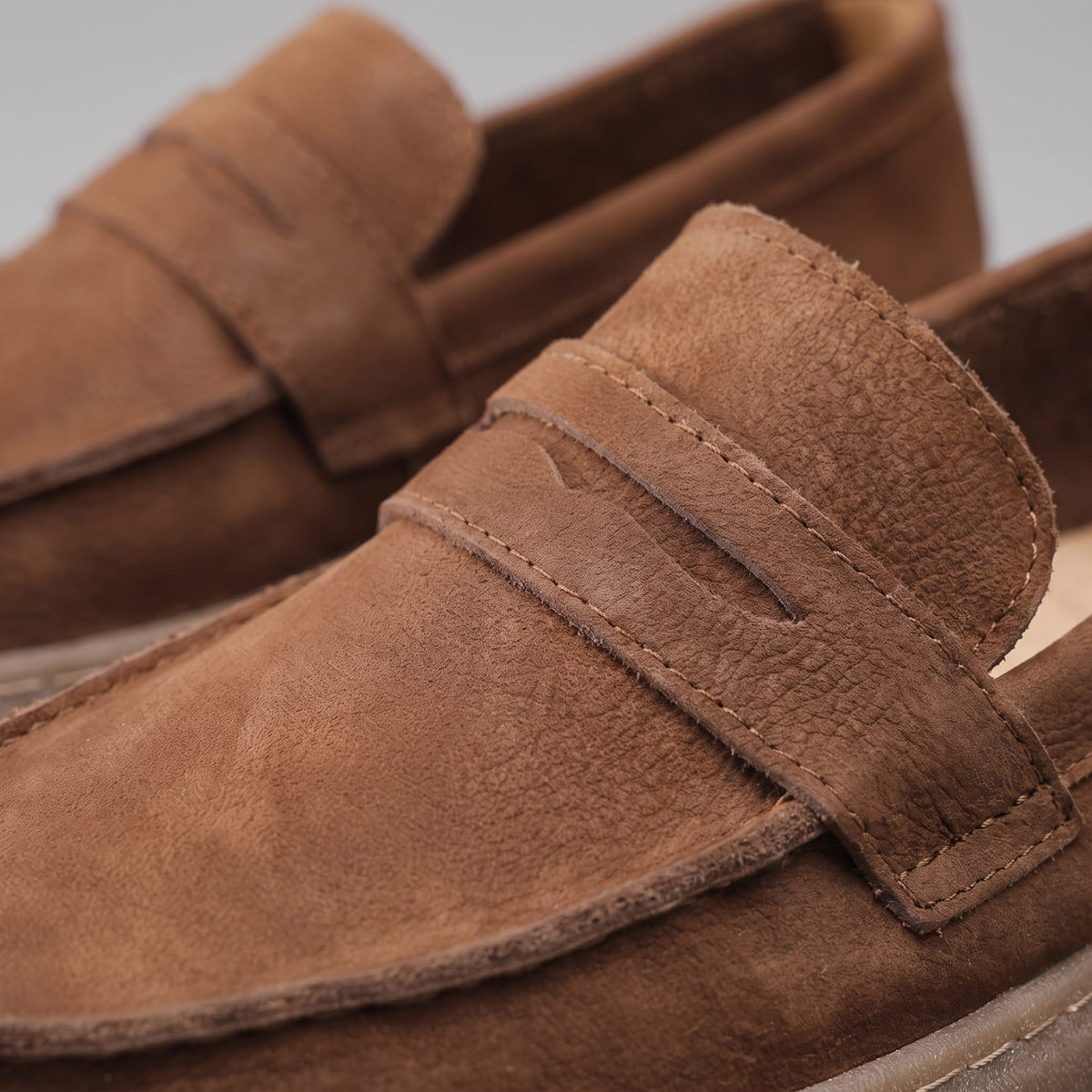 Roberts Distressed Penny Loafers