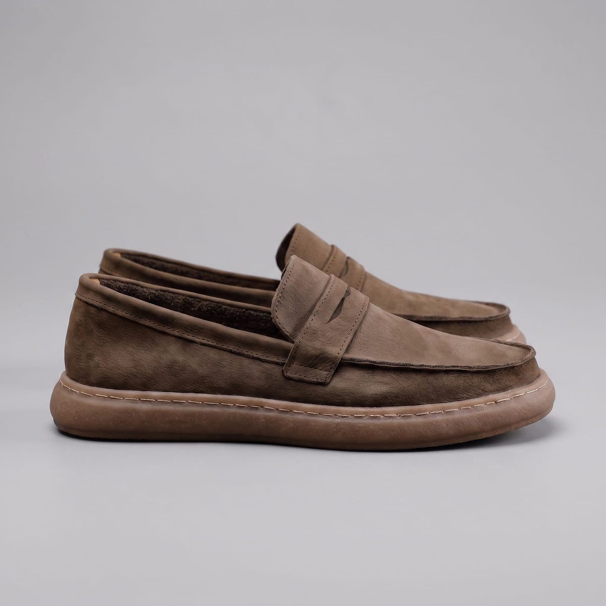Roberts Distressed Penny Loafers