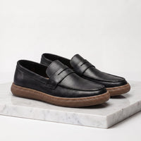 Roberts Distressed Penny Loafers
