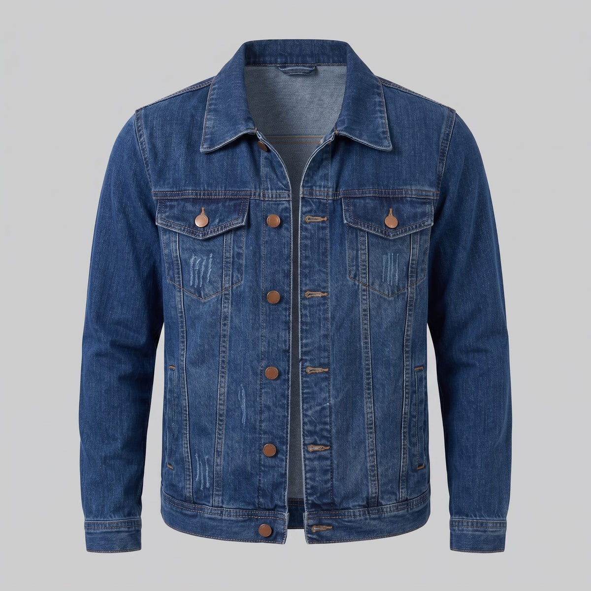 Kerrigan Washed Denim Trucker Jacket_2