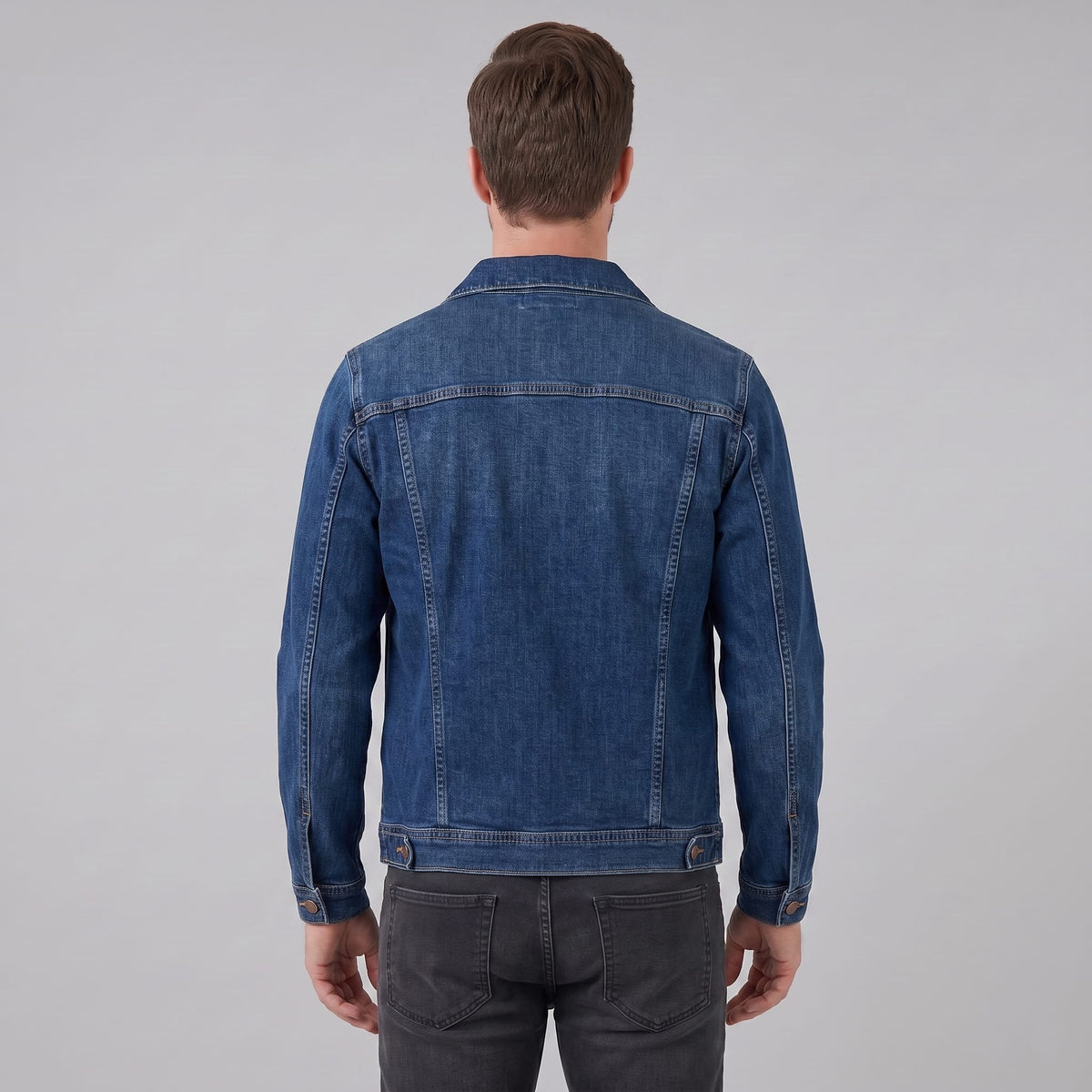 Kerrigan Washed Denim Trucker Jacket_4