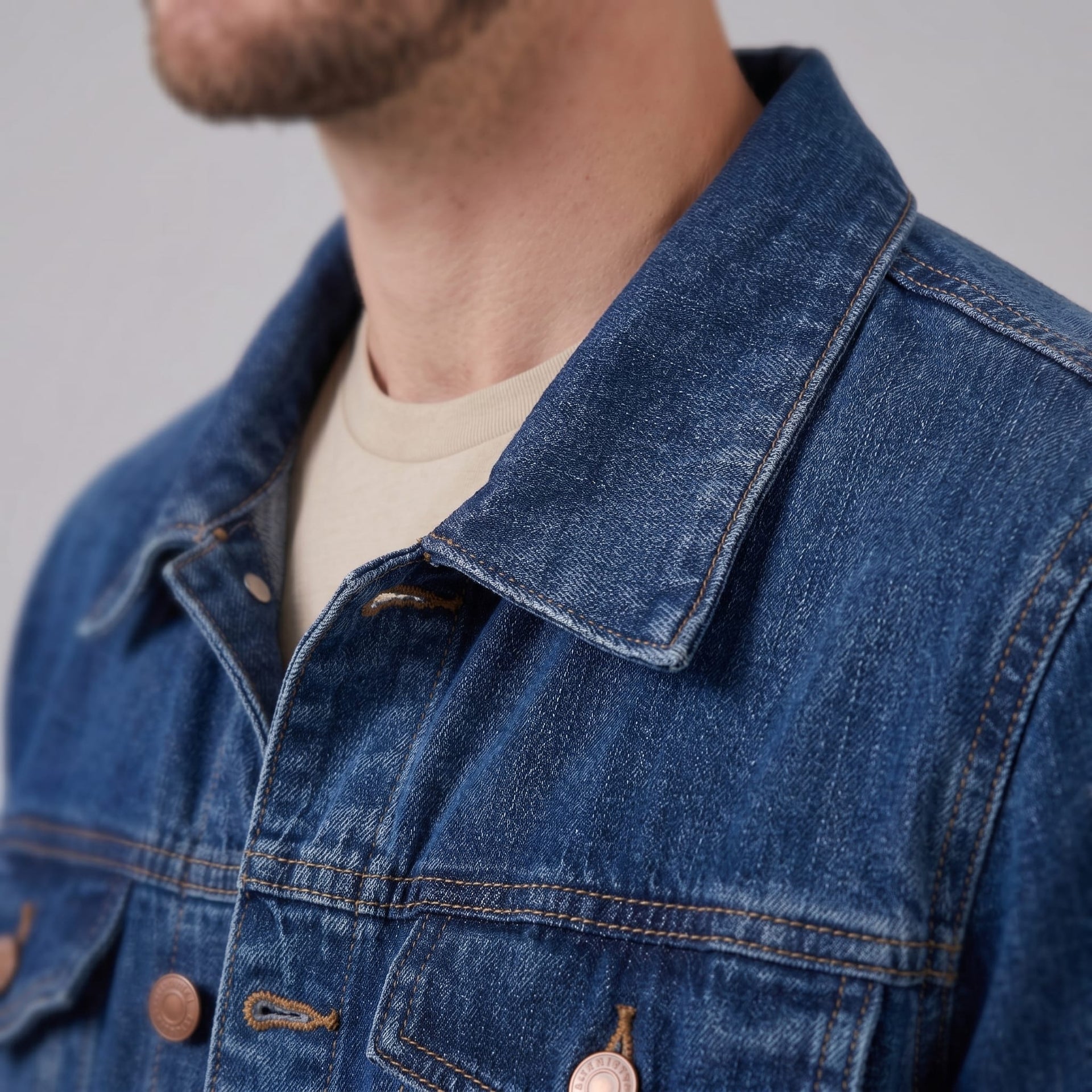 Kerrigan Washed Denim Trucker Jacket