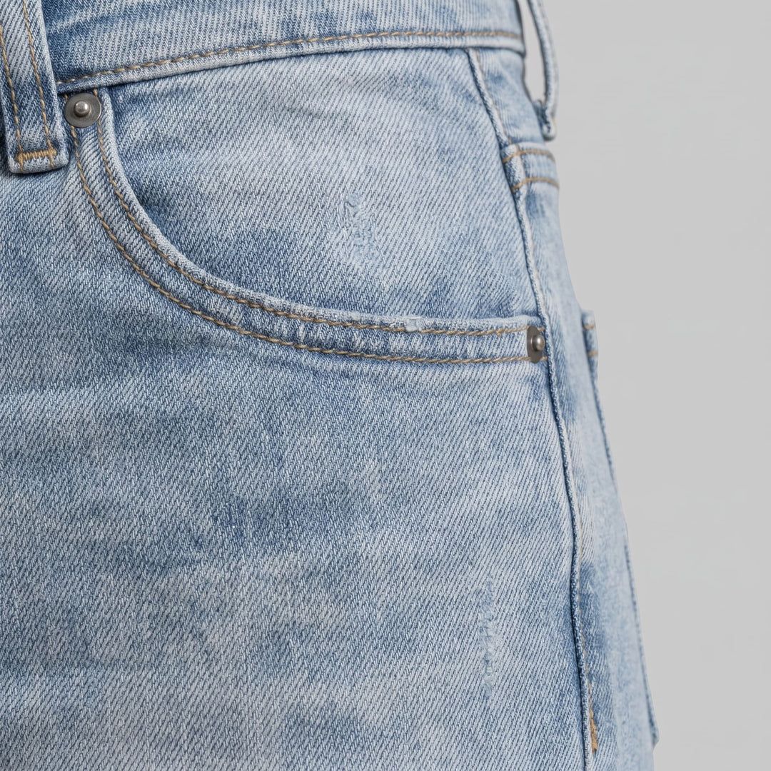 Glenn Vintage Wash Denim Shorts