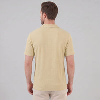 Archer Open Collar Ribbed Polo